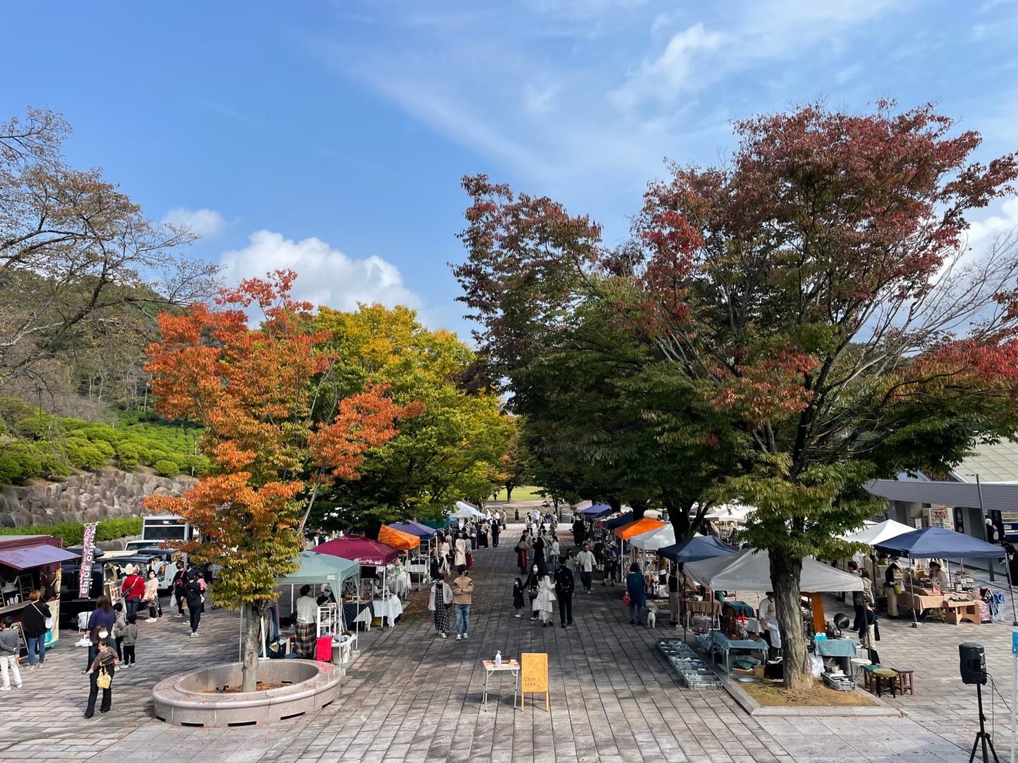 CAVASABA 秋の会場